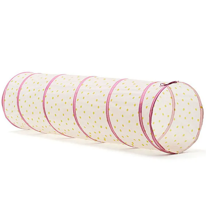 Kid's Concept Tunnel de Jeu - Pois Rose