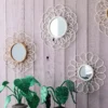Kids Depot Miroir en Osier Sunny