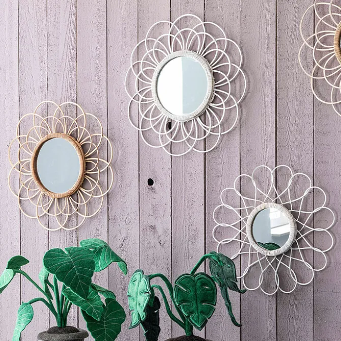Kids Depot Miroir en Osier Sunny