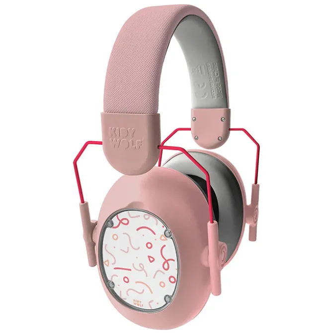 Kidywolf KidyNoise Casque Anti-Bruit - Rose