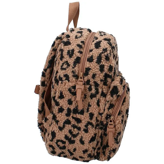 Kidzroom Sac à Dos Beary Excited - Ours Bouclette Léopard