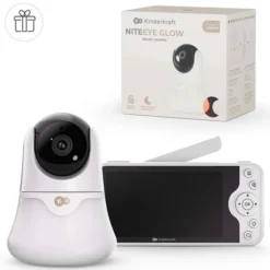 Kinderkraft Babyphone Electronique avec Veilleuse NITEEYE GLOW