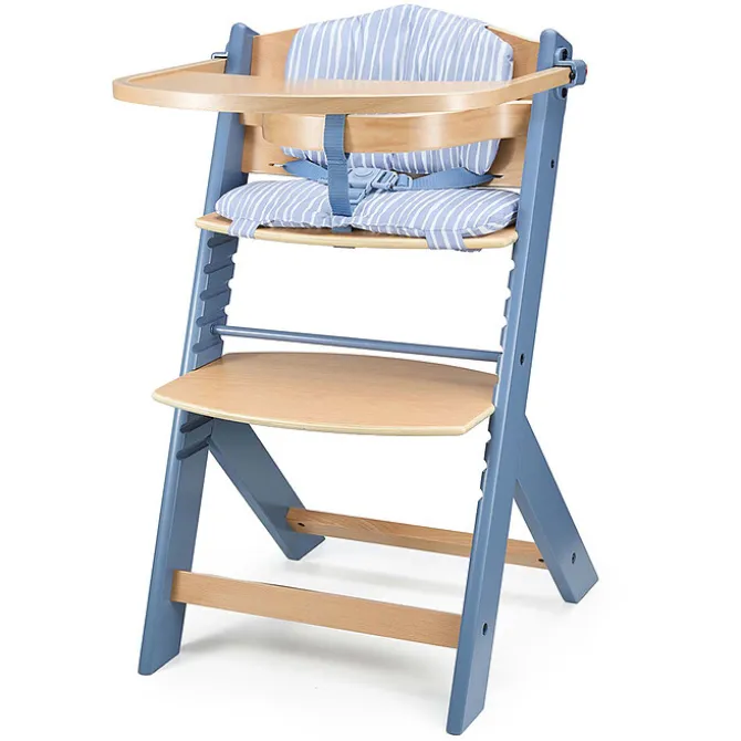 Kinderkraft Chaise Haute ENOCK avec Coussin - Nordic Breeze