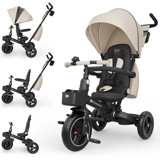 Kinderkraft Tricycle SPINSTEP 2 PLUS - Beige