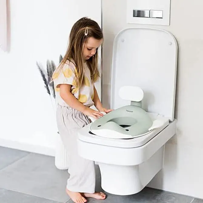 Kindsgut Réducteur de Toilette Baleine - Pistache