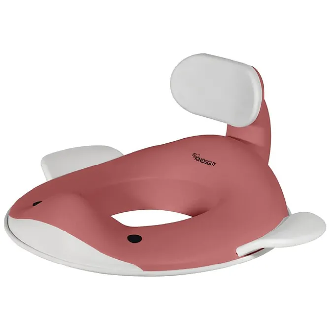 Kindsgut Réducteur de Toilette Baleine - Rose foncé