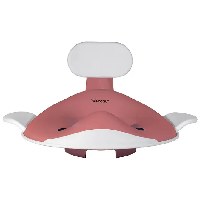 Kindsgut Réducteur de Toilette Baleine - Rose foncé