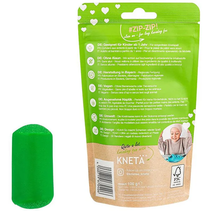 KNETÄ Pot de Pâte à Modeler - Vert