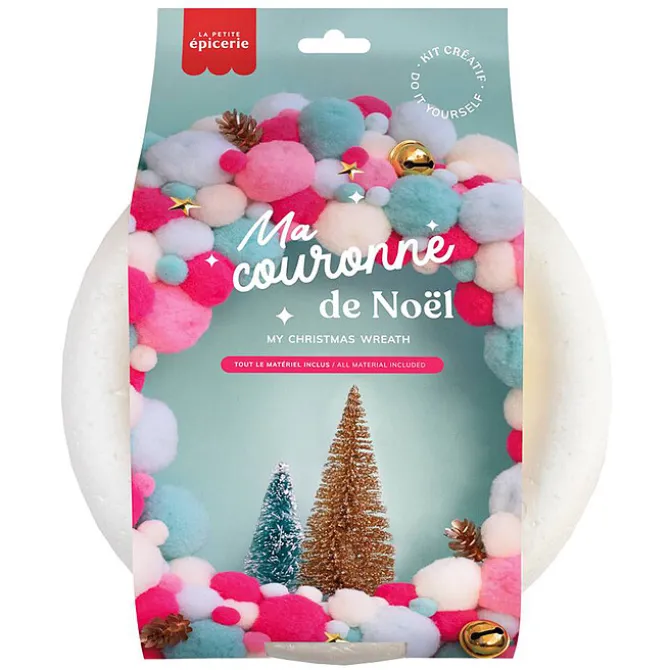 La Petite Epicerie Kit Couronne de Noël - Pop