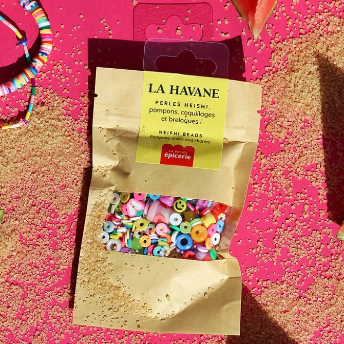 La Petite Epicerie Mélange de Perles Heishi et de Breloques - La Havane