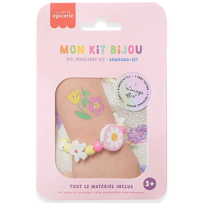 La Petite Epicerie Mon Kit Bijou Enfant - Bracelet Fleurs