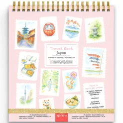 La Petite Epicerie Travel Book Carnet Aquarelle - Japon