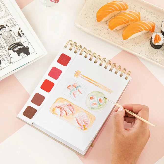 La Petite Epicerie Travel Book Carnet Aquarelle - Japon