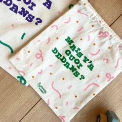 L'Armoire de Bébé Pochette Cadeau en Coton S