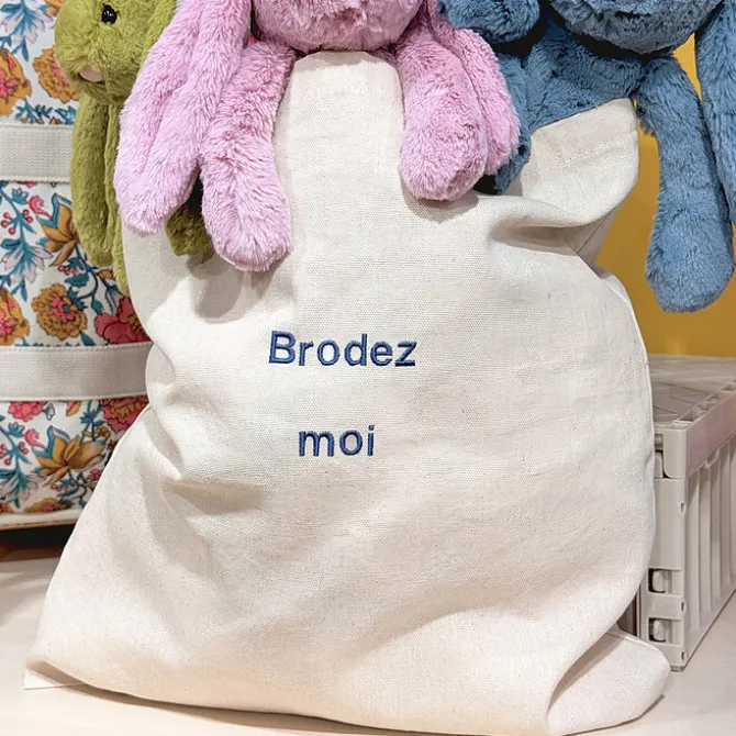 L'Armoire de Bébé Tote Bag à Broder