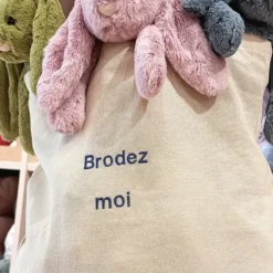 L'Armoire de Bébé Tote Bag à Broder