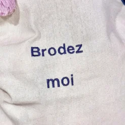 L'Armoire de Bébé Tote Bag à Broder