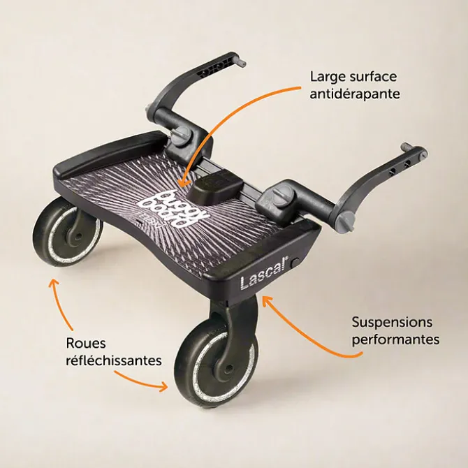 Lascal Buggy Board Maxi - Noir