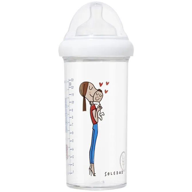 Le Biberon Français Biberon Maman et Bébé by Soledad - 360 ml
