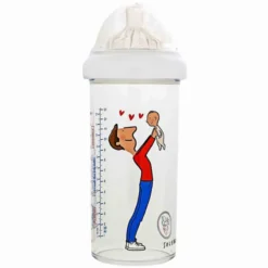 Le Biberon Français Biberon Papa et Bébé by Soledad - 360 ml