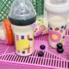 Le Biberon Français Lot de 3 Biberons Fruits - 210 ml et 360 ml
