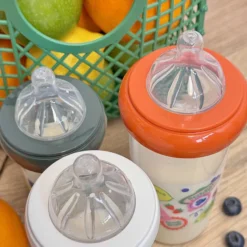 Le Biberon Français Lot de 3 Biberons Fruits - 210 ml et 360 ml