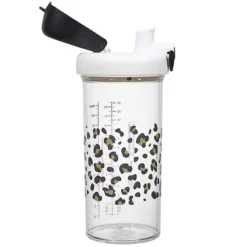 Le Biberon Français Petit Capuchon Gourde Noir et Blanc - 360 ml
