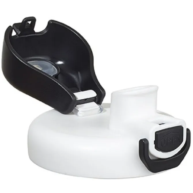 Le Biberon Français Petit Capuchon Gourde Noir et Blanc - 210 ml