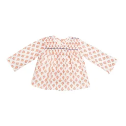 Le Petit Lucas du Tertre Blouse Smocky - Russian Bouti - 6/9 mois