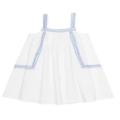 Le Petit Lucas du Tertre Top Leo - Blue Embroidery - 2 Ans