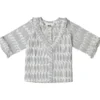 Le Petit Lucas du Tertre Top Vanessa - Blue Cloud Ikat - 2 Ans