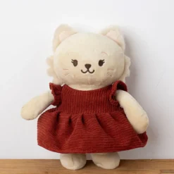 Les Petites Choses Peluche Juliette le Chat et sa Robe