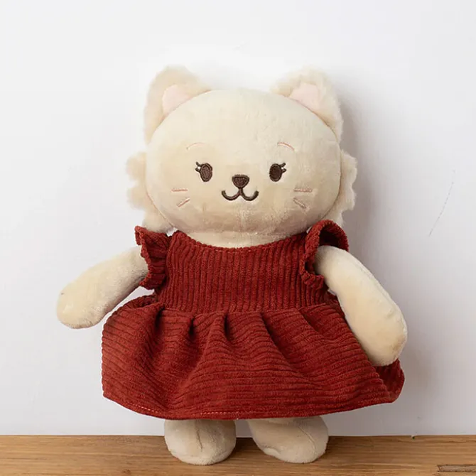 Les Petites Choses Peluche Juliette le Chat et sa Robe
