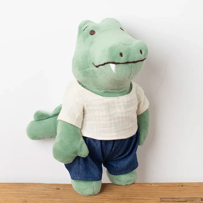 Les Petites Choses Peluche Pablo le Crocodile et son Ensemble
