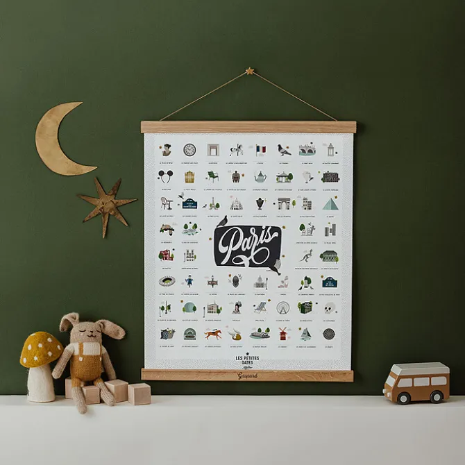 Les Petites Dates Affiche Paris - 50 x 40 cm