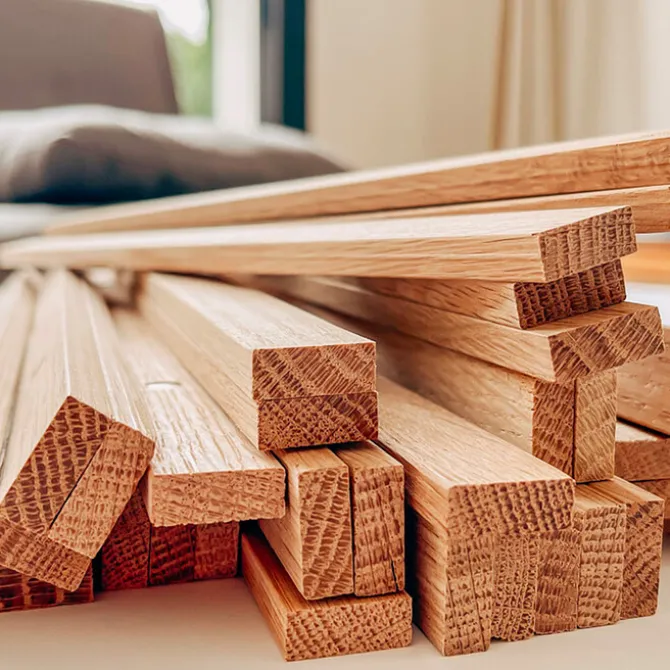 Les Petites Dates Porte-affiche en Bois