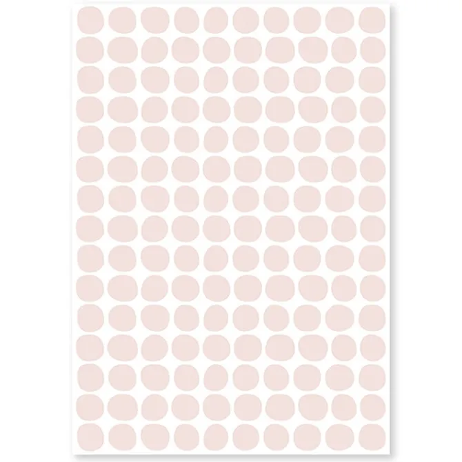 Lilipinso Planche de Stickers - Pois Rose Pearl