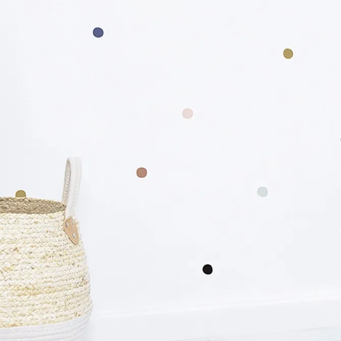 Lilipinso Planche de Stickers - Pois Morning Mist