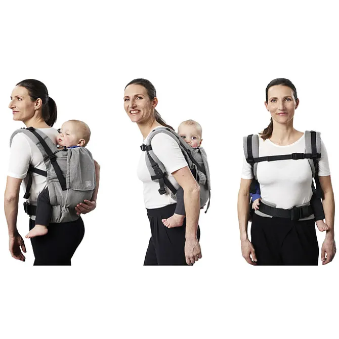 Limas Porte-bébé Limas Carrier Flex - Mélange Ardoise