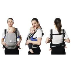 Limas Porte-bébé Limas Carrier Flex - Mélange Ardoise
