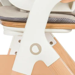 Lionelo Chaise Haute Megan - White Wood