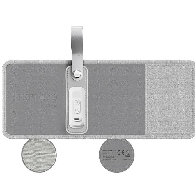 Lionelo Chauffe-biberon Nomad Thermup Go - Grey Silver