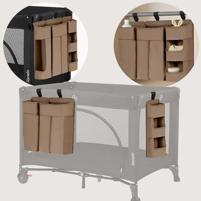 Lionelo Organisateur pour Lit Bébé ou Table à Langer - Large