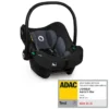 Lionelo Siège Auto Astrid i-Size Groupe 0+ - Black Grey