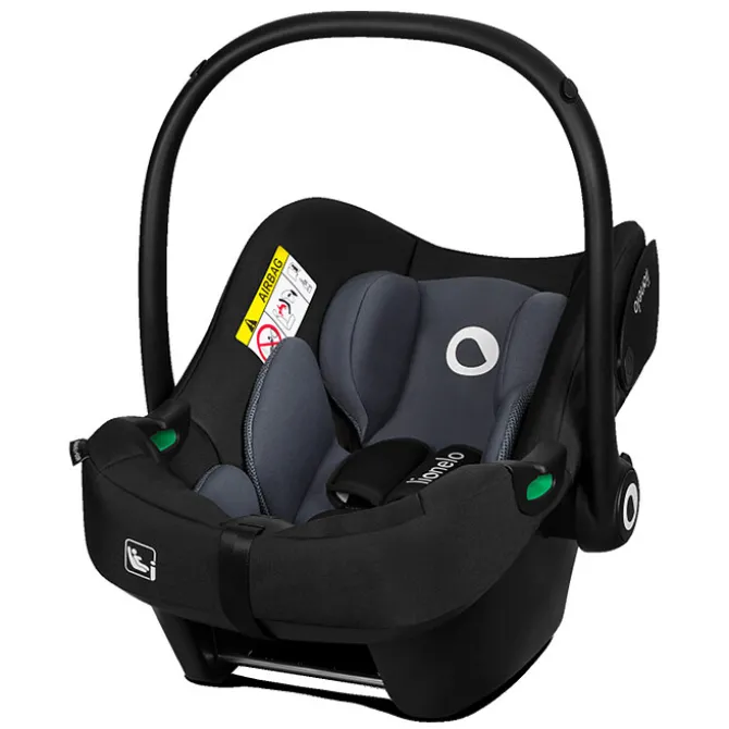 Lionelo Siège Auto Astrid i-Size Groupe 0+ - Black Grey