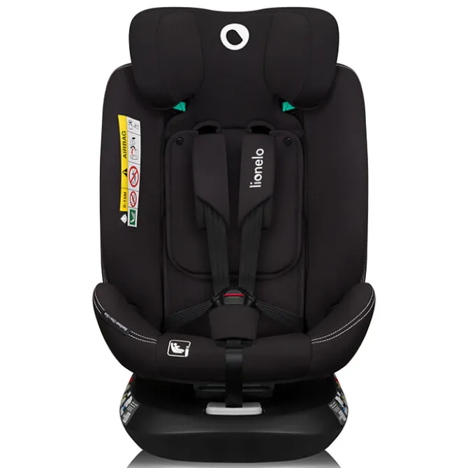 Lionelo Siège Auto Bastiaan One i-Size Groupe 0/1/2/3 - Black Carbon