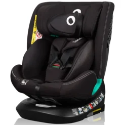 Lionelo Siège Auto Bastiaan One i-Size Groupe 0/1/2/3 - Black Carbon