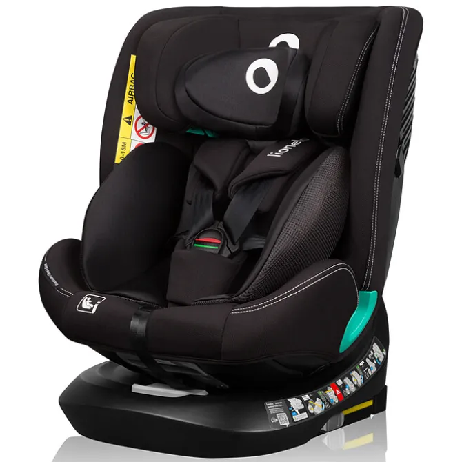 Lionelo Siège Auto Bastiaan One i-Size Groupe 0/1/2/3 - Black Carbon