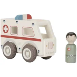 Little Dutch Ambulance en Bois