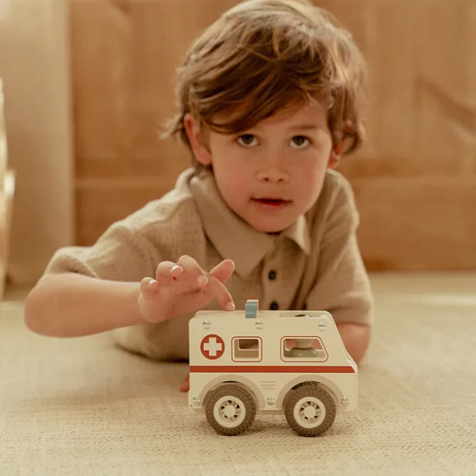 Little Dutch Ambulance en Bois